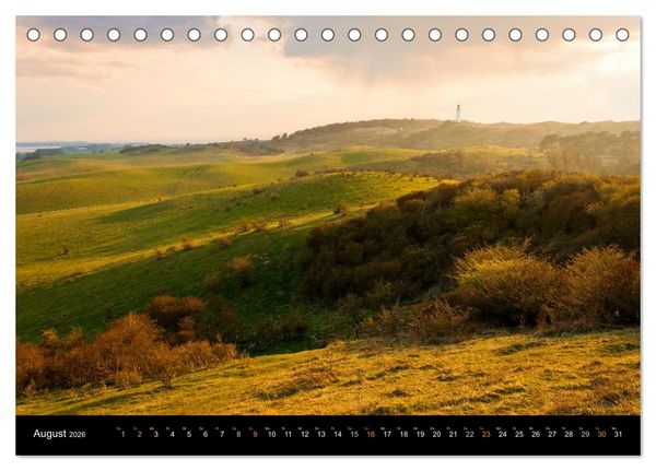 Produktbild: Sehnsucht Hiddensee 2026 (Tischkalender 2026 DIN A5 quer), CALVENDO Monatskalender