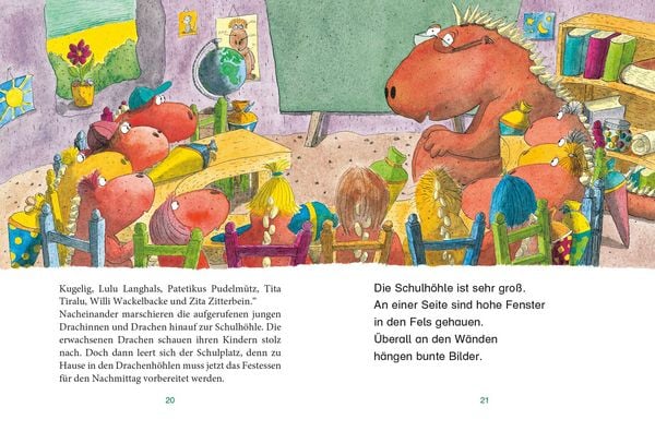 Produktbild: Erst ich ein St&uuml;ck, dann du - Der kleine Drache Kokosnuss kommt in die Schule