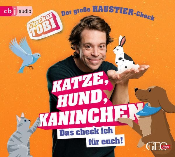 Produktbild: Checker Tobi - Der gro&szlig;e Haustier-Check: Katze, Hund, Kaninchen &ndash; Das check ich f&uuml;r euch!