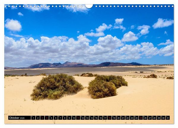 Produktbild: Fuerteventura - Hart am Wind (Wandkalender 2026 DIN A3 quer), CALVENDO Monatskalender