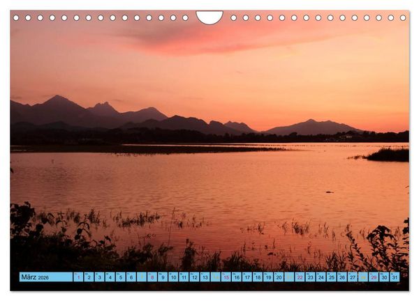 Produktbild: Sch&ouml;ner Forggensee (Wandkalender 2026 DIN A4 quer), CALVENDO Monatskalender