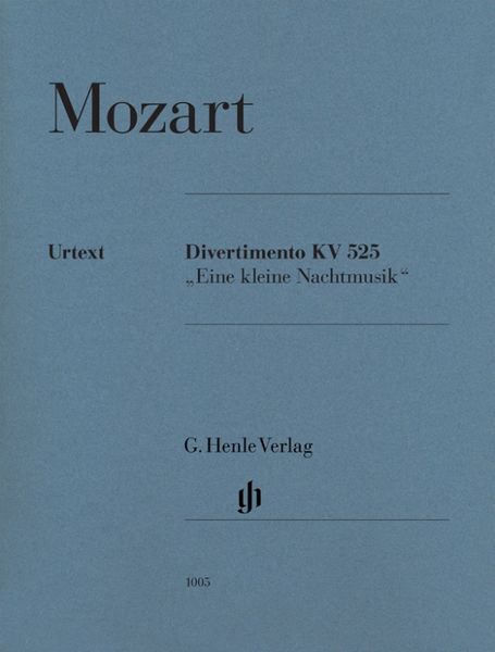 Produktbild: Wolfgang Amadeus Mozart - Divertimento &bdquo;Eine kleine Nachtmusik&ldquo; KV 525