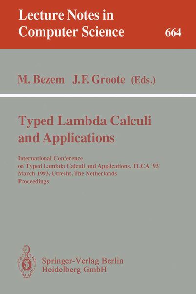 Produktbild: Typed Lambda Calculi and Applications