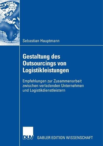 Produktbild: Gestaltung des Outsourcings von Logistikleistungen