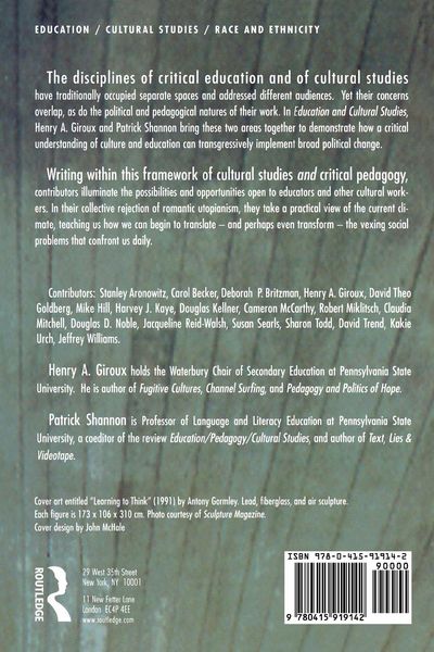 Produktbild: Education and Cultural Studies
