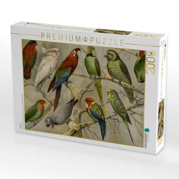 Produktbild: CALVENDO Puzzle Papageien | 2000 Teile Lege-Gr&ouml;&szlig;e 90x67cm Foto-Puzzle f&uuml;r gl&uuml;ckliche Stunden