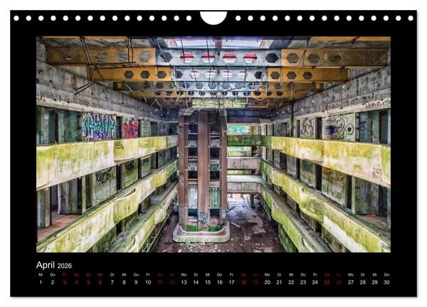 Produktbild: Morbider Charme - Vergessene Orte auf den Azoren - (Wandkalender 2026 DIN A4 quer), CALVENDO Monatskalender