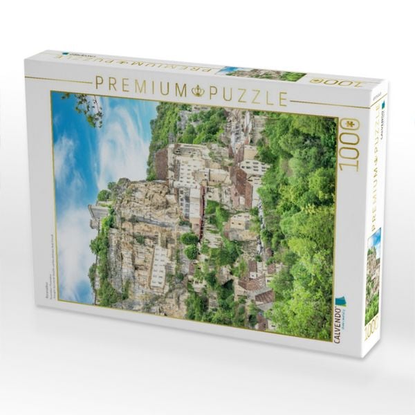 Produktbild: CALVENDO Puzzle Rocamadour | 1000 Teile Lege-Gr&ouml;&szlig;e 64x48cm Foto-Puzzle f&uuml;r gl&uuml;ckliche Stunden