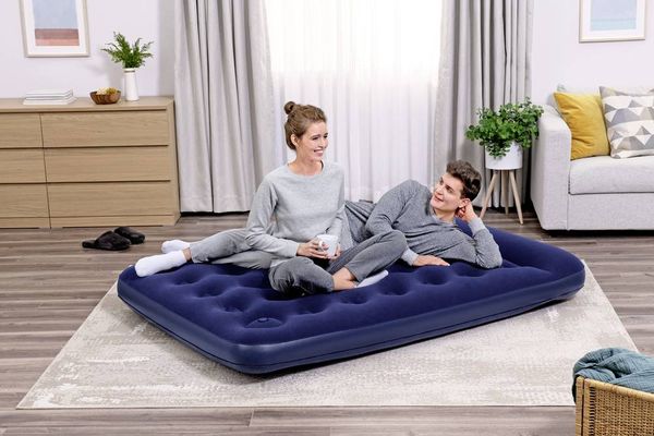 Produktbild: Bestway 67225 Luftbett (L x B x H) 191 x 137 x 28cm K&ouml;nigs-Blau