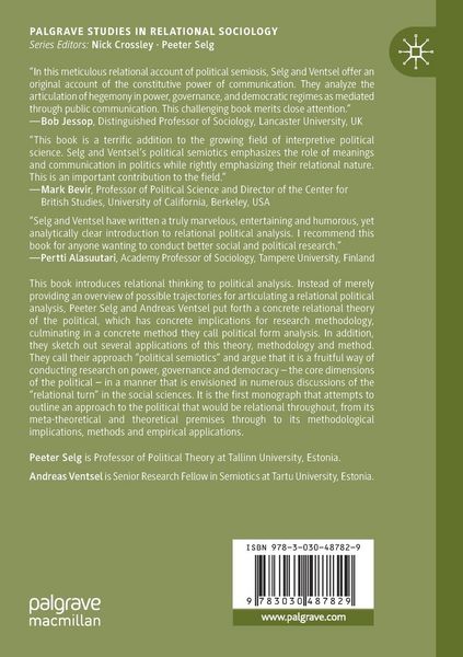 Produktbild: Introducing Relational Political Analysis