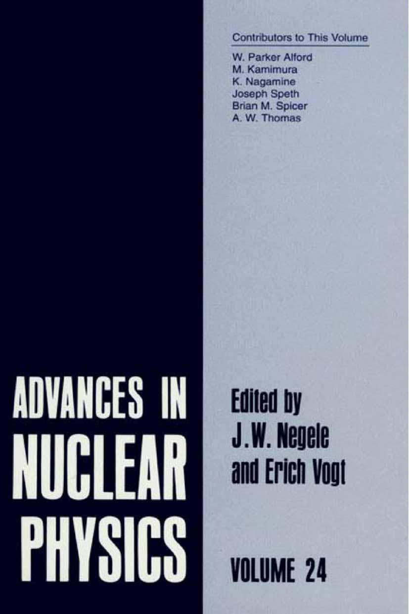 Produktbild: Advances in Nuclear Physics