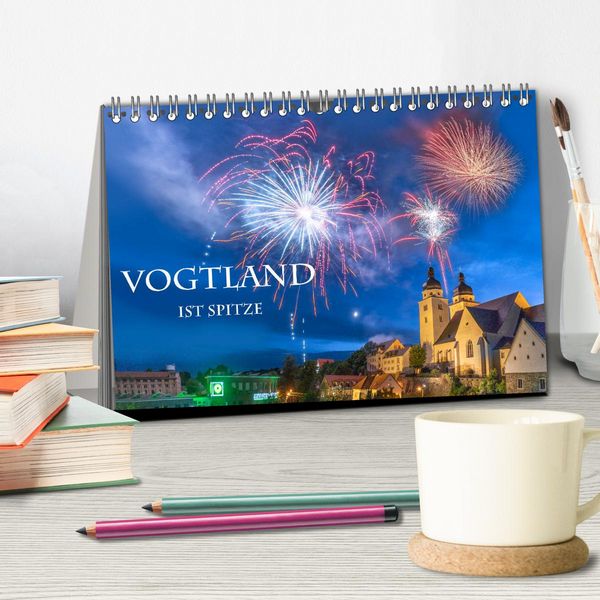 Produktbild: Vogtland ist Spitze (Tischkalender 2026 DIN A5 quer), CALVENDO Monatskalender