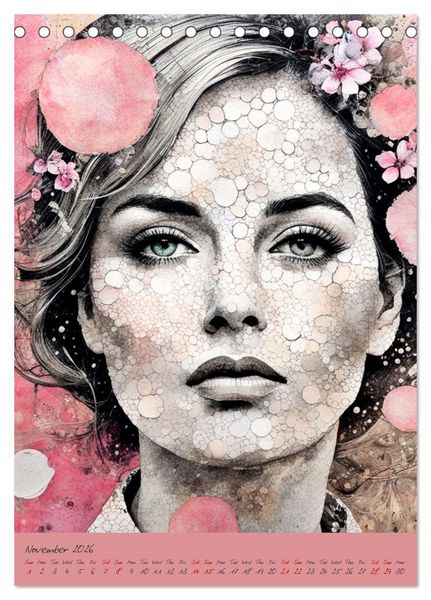 Produktbild: A woman's view (Desk Calendar 2026 DIN A5 portrait), CALVENDO 12 Month DeskCalendar