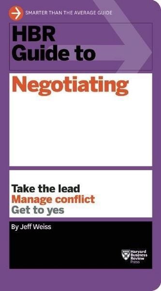 Produktbild: HBR Guide to Negotiating (HBR Guide Series)