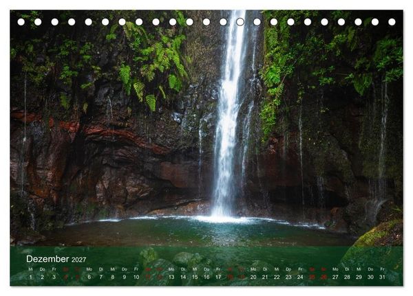 Produktbild: Madeira - Insel der Kontraste (Tischkalender 2027 DIN A5 quer), CALVENDO Monatskalender