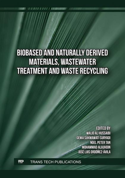 Produktbild: Biobased and Naturally Derived Materials, Wastewater Treatment and Waste Recycling