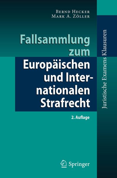 Produktbild: Fallsammlung zum Europ&auml;ischen und Internationalen Strafrecht