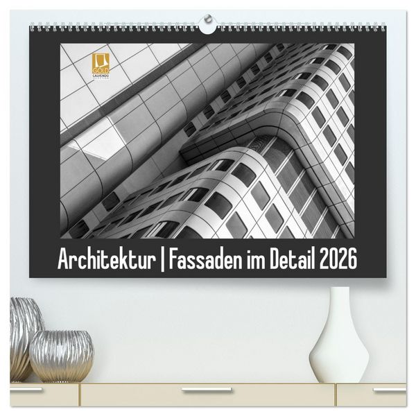 Produktbild: Architektur - Fassaden im Detail 2026 (hochwertiger Premium Wandkalender 2026 DIN A2 quer), Kunstdruck in Hochglanz