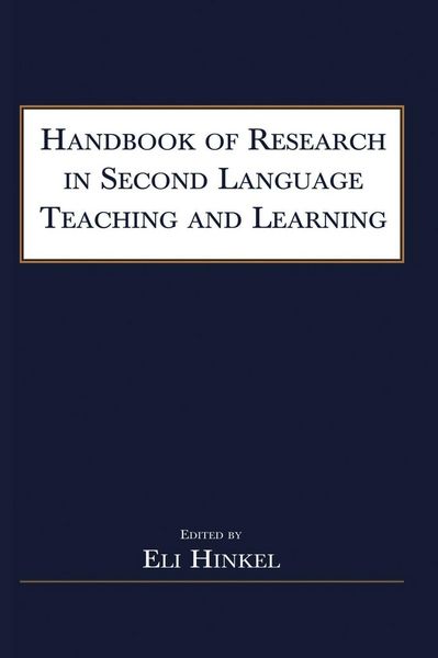 Produktbild: Handbook of Research in Second Language Teaching and Learning