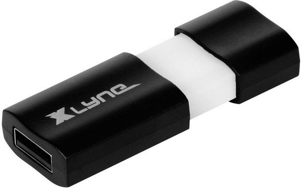 Produktbild: Xlyne Wave USB-Stick 256GB Schwarz, Wei&szlig; 7925600 USB-A (USB 3.2 Gen 1)