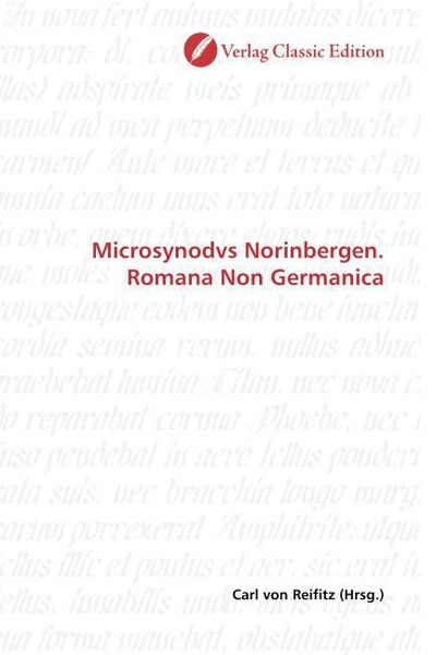 Produktbild: Microsynodvs Norinbergen. Romana Non Germanica