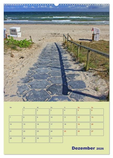 Produktbild: Sehnsuchtsort Ostseebad Boltenhagen (Wandkalender 2026 DIN A2 hoch), CALVENDO Monatskalender