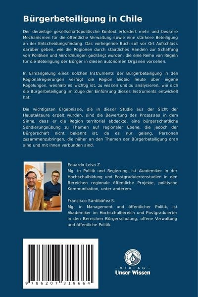 Produktbild: B&uuml;rgerbeteiligung in Chile
