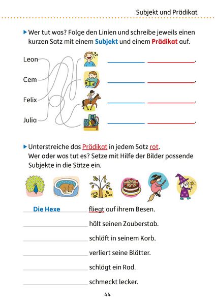 Produktbild: Mein &Uuml;bungsheft Grammatik 4. Klasse