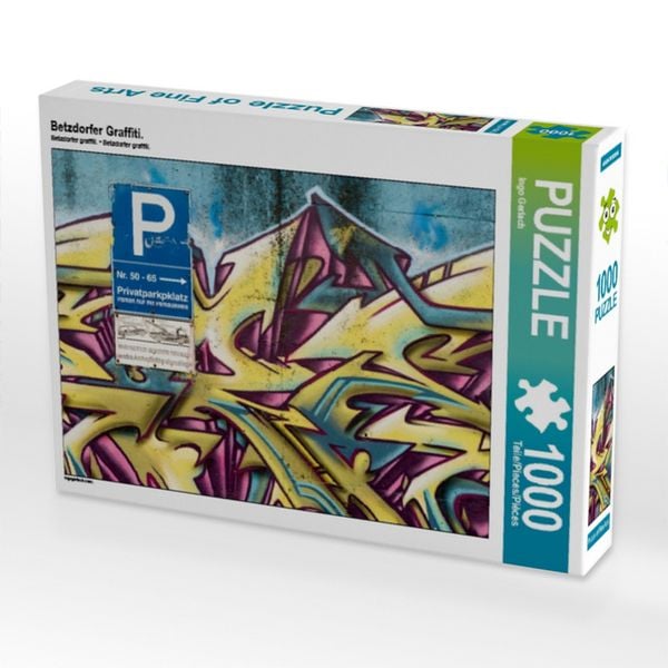 Produktbild: CALVENDO Puzzle Betzdorfer Graffiti. | 1000 Teile Lege-Gr&ouml;&szlig;e 64x48cm Foto-Puzzle f&uuml;r gl&uuml;ckliche Stunden
