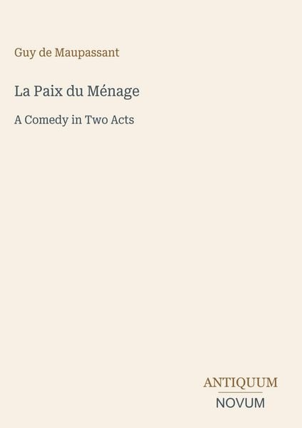 Produktbild: La Paix du M&eacute;nage