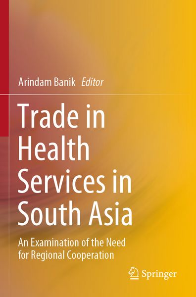 Produktbild: Trade in Health Services in South Asia