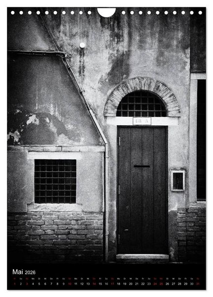 Produktbild: Venice Noir - Das etwas andere Venedig (Wandkalender 2026 DIN A4 hoch), CALVENDO Monatskalender