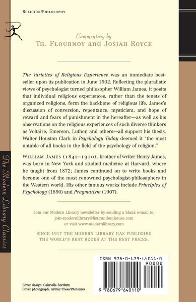 Produktbild: The Varieties of Religious Experience