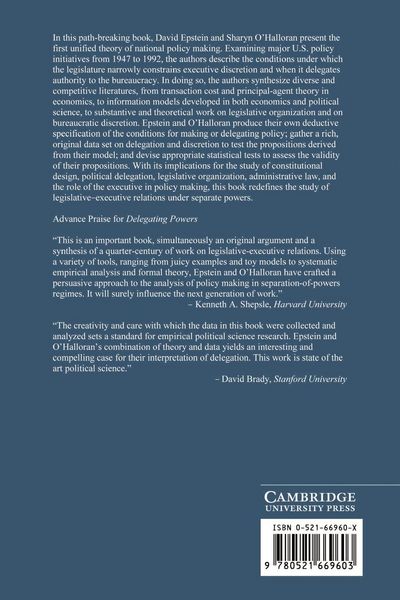 Produktbild: Delegating Powers