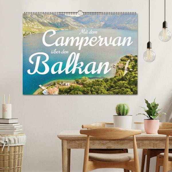 Produktbild: Mit dem Campervan &uuml;ber den Balkan (Wandkalender 2026 DIN A2 quer), CALVENDO Monatskalender