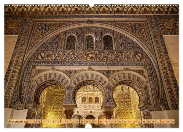 Produktbild: Sevilla - Unterwegs in Spanien (hochwertiger Premium Wandkalender 2026 DIN A2 quer), Kunstdruck in Hochglanz