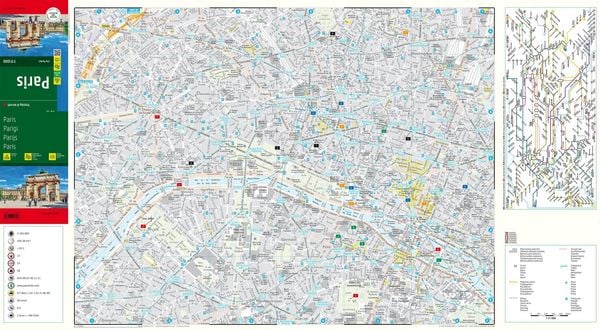 Produktbild: freytag & berndt Innenstadtplan Paris 1:11.000