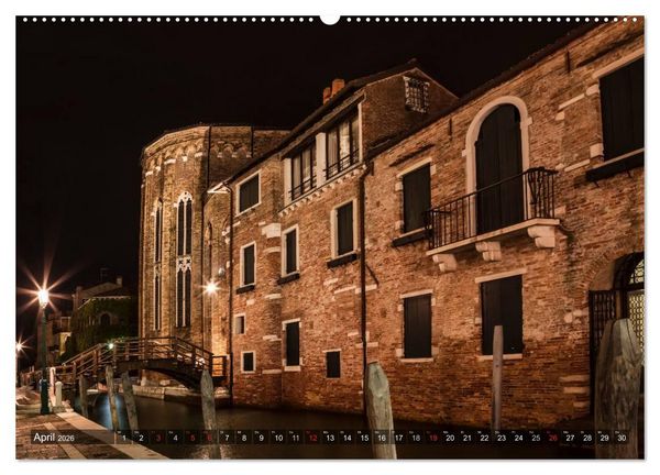 Produktbild: Leuchtendes Venedig (Wandkalender 2026 DIN A2 quer), CALVENDO Monatskalender