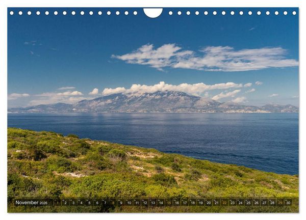 Produktbild: Zakynthos - Griechische Idylle im Ionischen Meer (Wandkalender 2026 DIN A4 quer), CALVENDO Monatskalender