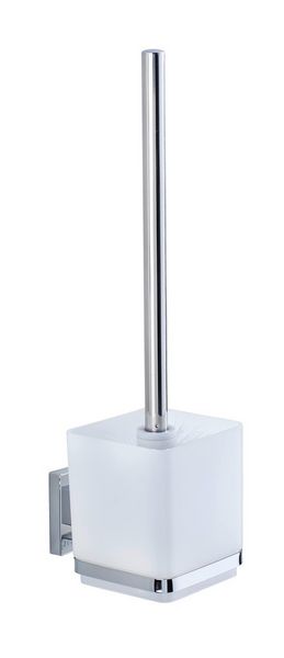 Produktbild: Vacuum-Loc&reg; WC-Set Mod. Quadro 2-teilig Edelstahl, WC-Garnitur und Toilettenpapierhalter, rostfrei