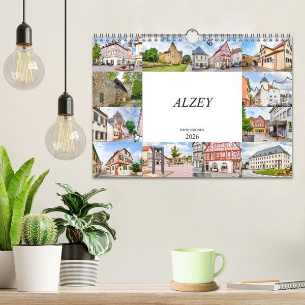 Produktbild: Alzey Impressionen (Wandkalender 2026 DIN A4 quer), CALVENDO Monatskalender