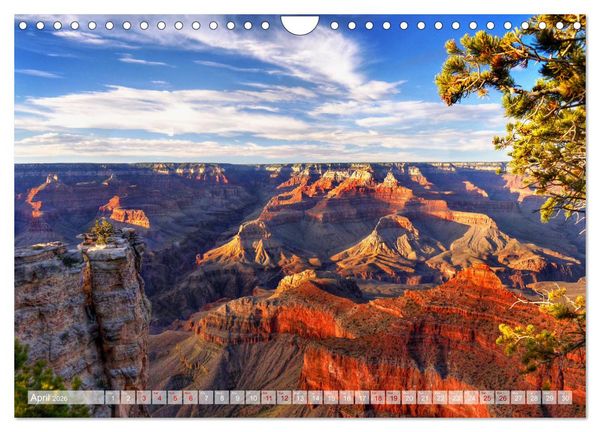 Produktbild: Grand Canyon National Park (Wall Calendar 2026 DIN A4 landscape), CALVENDO 12 Month Wall Calendar