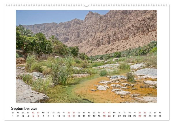 Produktbild: Sagenhafter Oman (Wandkalender 2026 DIN A2 quer), CALVENDO Monatskalender