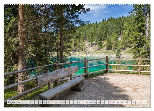 Produktbild: MAGISCHES S&Uuml;DTIROL (Wandkalender 2026 DIN A2 quer), CALVENDO Monatskalender