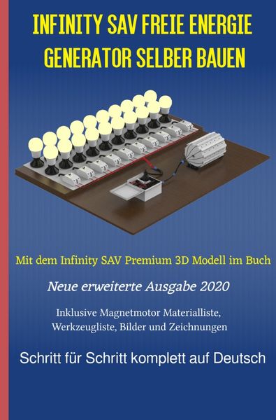 Produktbild: Infinity SAV Freie Energie Generator selber bauen