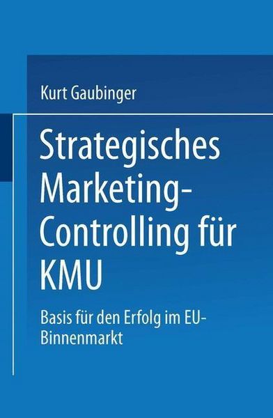 Produktbild: Strategisches Marketing-Controlling f&uuml;r KMU