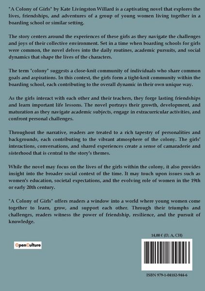 Produktbild: A Colony Of Girls