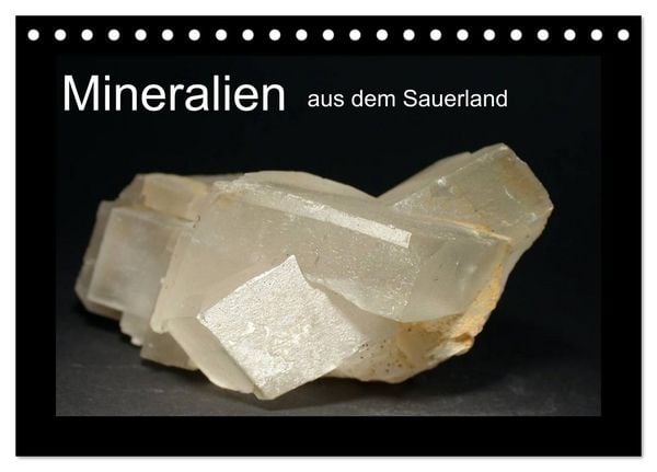 Produktbild: Mineralien aus dem Sauerland (Tischkalender 2026 DIN A5 quer), CALVENDO Monatskalender