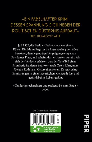 Produktbild: Die Akte Vaterland