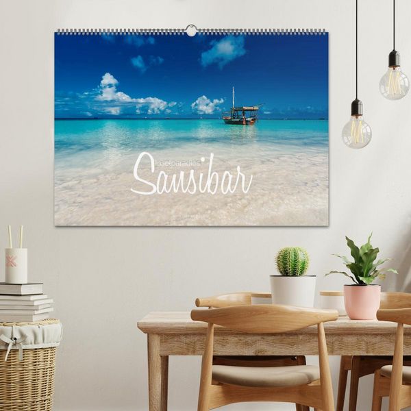 Produktbild: Inselparadies Sansibar (Wandkalender 2026 DIN A2 quer), CALVENDO Monatskalender